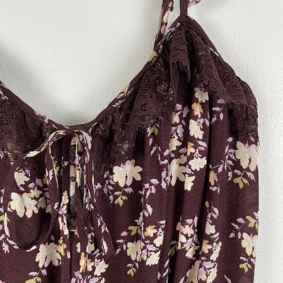 FREE PEOPLE Tops XS Lot of 2 Hilary Floral Open Back, Take It Away Lace Bodysuit - Picture 12 of 16